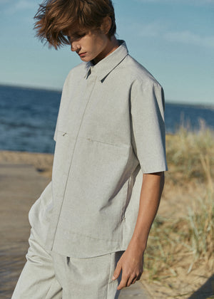 Studio August - REMY overshirt gray - back in stock soon