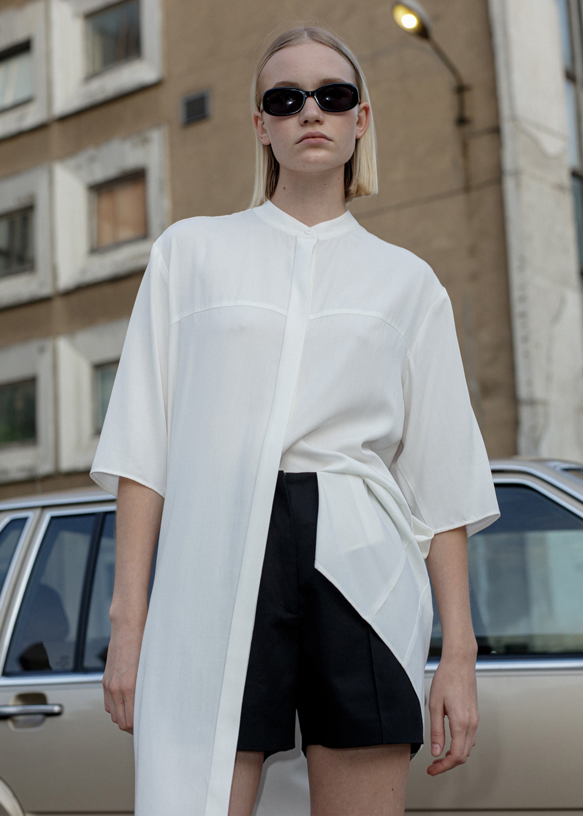 Studio August - PHOEBE shirt ivory